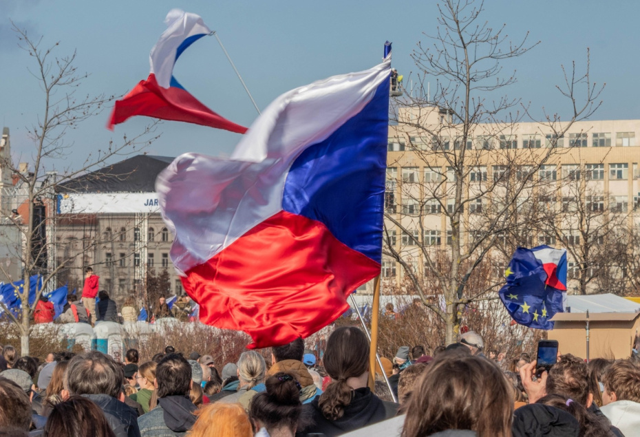 Протесты в Чехии