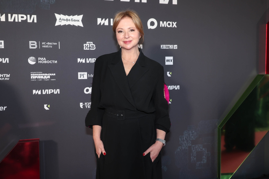 Анна Банщикова на церемонии награждения V Национальной премии интернет-контента