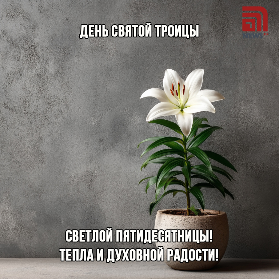 Картинки для мессенджеров и поздравление с Троицей
