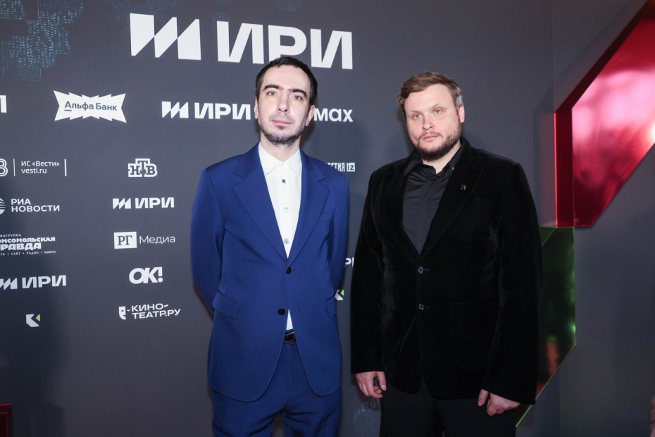 Пранкеры Лексус (Алексей Столяров) и Вован (Владимир Кузнецов) на церемонии награждения V Национальной премии интернет-контента