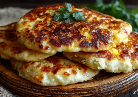 Лепешки «Любимые» на кефире: 3 ингредиента — и вкусная выпечка к чаю готова