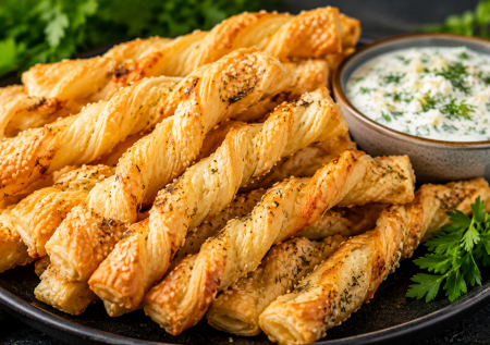 Беру сыр и пачку теста: верчу сырные завитушки — вкусная закуска за 15 минут