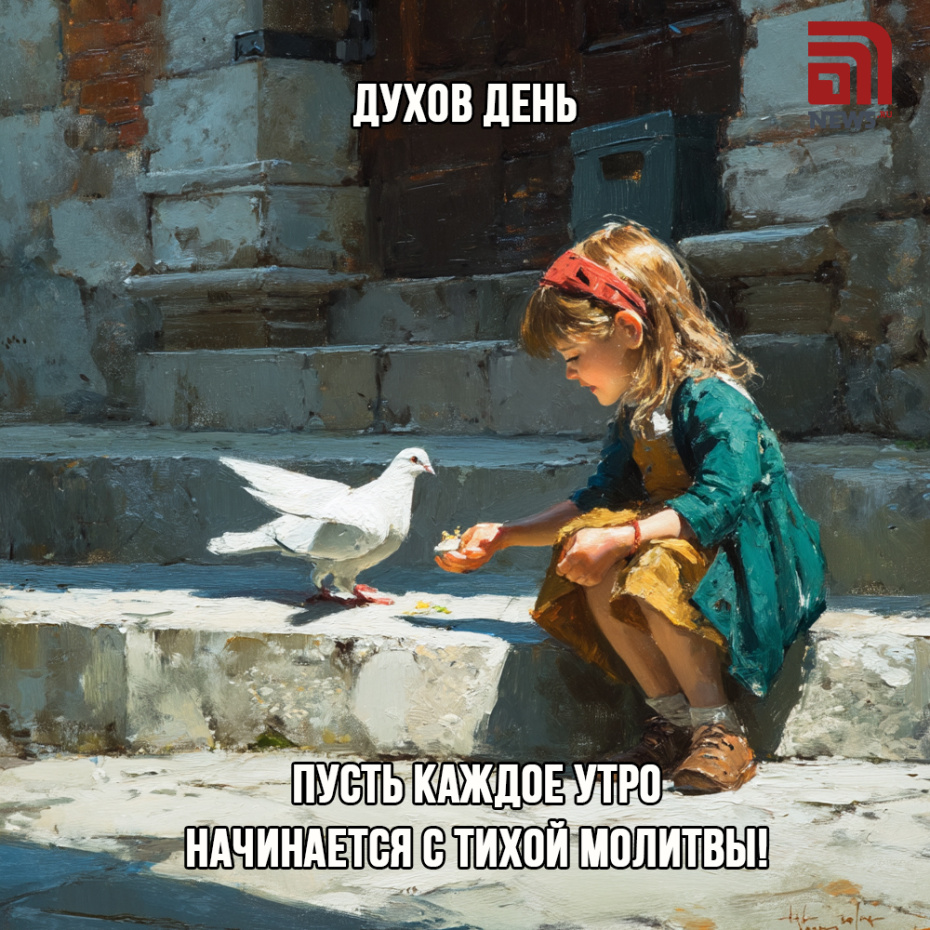 Картинки для мессенджеров ко Дню Святого Духа