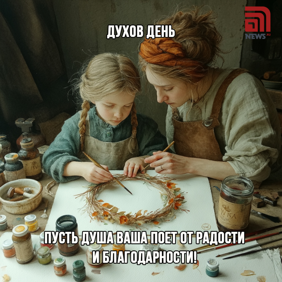 Бесплатные картинки для коллег к Духову дню