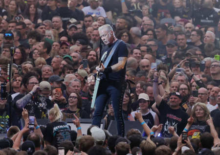Metallica во время концерта в Берлине побила рекорд U2 17-летней давности