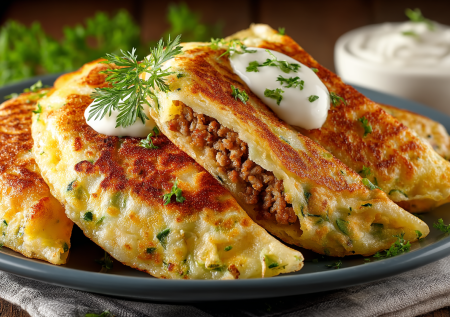Вкуснее чебуреков и такие сытные, что заменят ужин: конвертики из кабачков и фарша