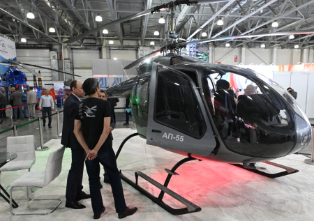 В Москве представили российскую замену вертолета Robinson