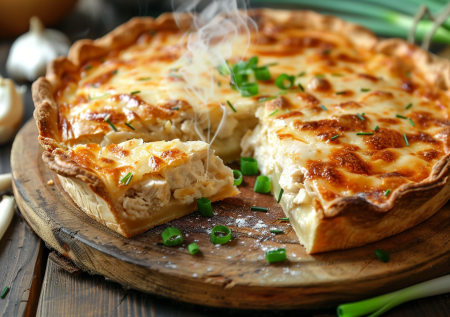Три рецепта заливного пирога с курицей, которые спасут любой ужин