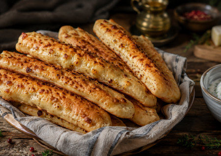 Беру кг лука и готовлю луковые палочки с хрустящей корочкой — к супу, на закуску и к любой намазке