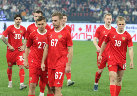 Сборная России одержала разгромную победу над футболистами Буркина-Фасо