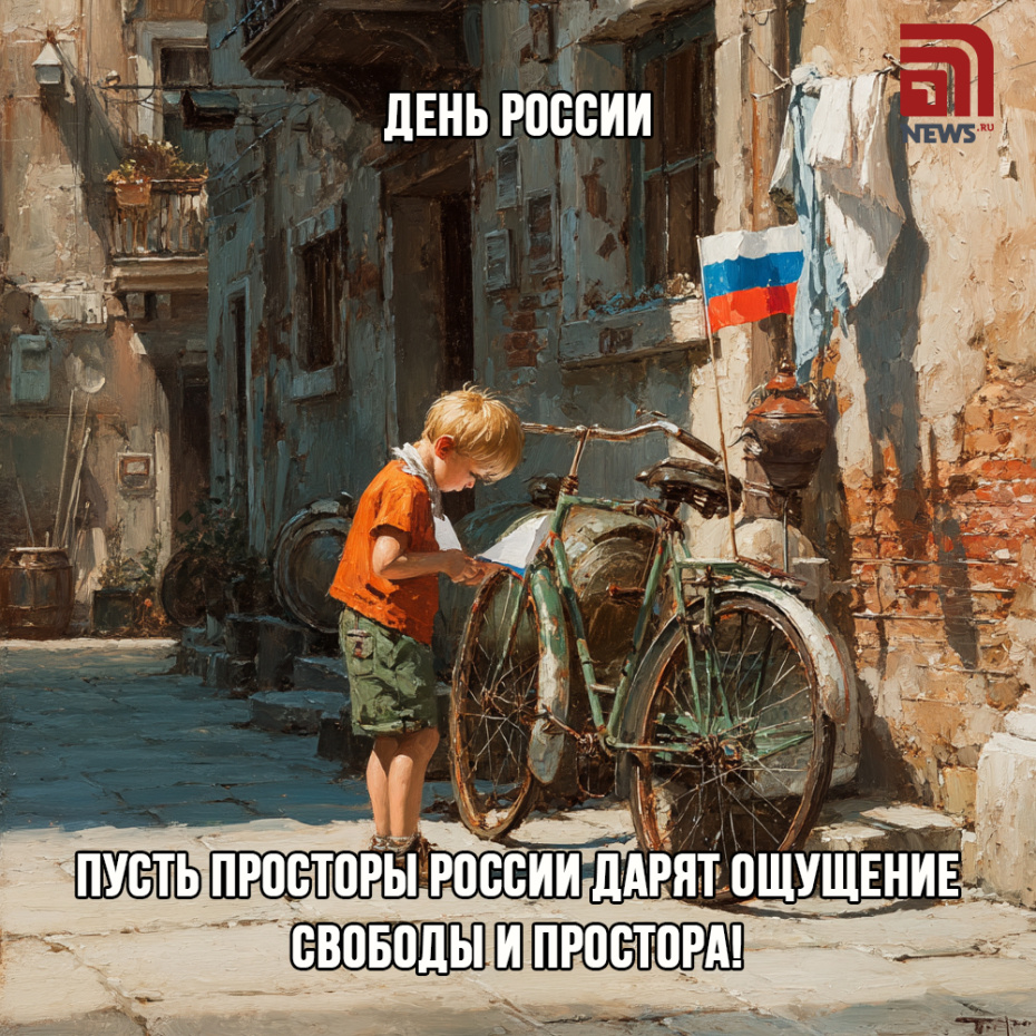Отправить картинки с Днем России друзьям