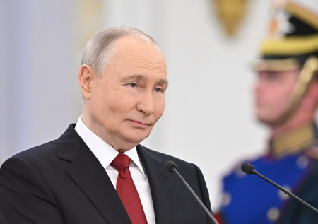 Путин встретился с участниками СВО в Кремле