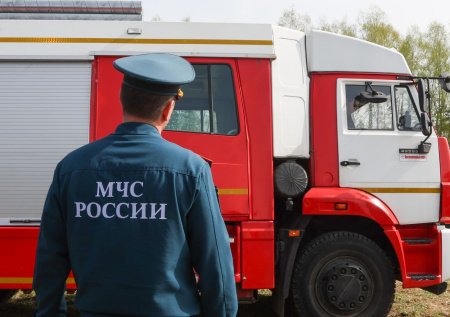 Детский лагерь загорелся в российском регионе