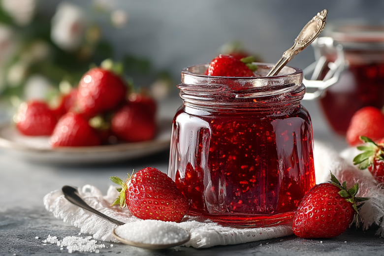 3 рецепта клубничного варенья без варки и усилий