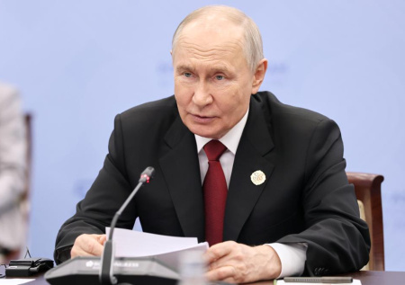 Путин провел встречу с главой Татарстана Миннихановым