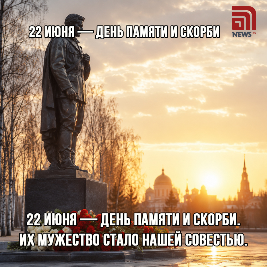 Открытка с Днем памяти и скорби для близких