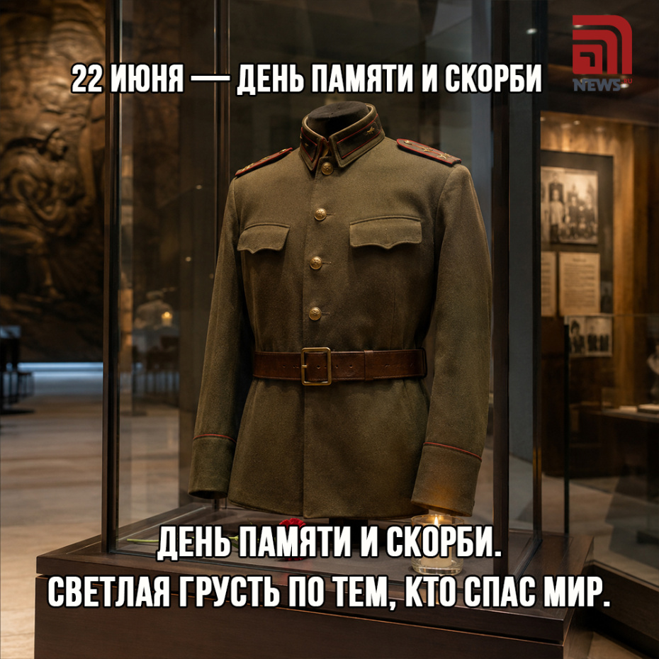 Бесплатная открытка с поздравлением на 22 июня