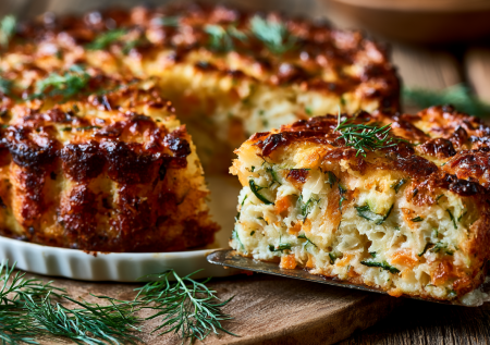 Зачем мясо, если есть такой кугель: сырная корочка, нежная начинка и аромат на всю кухню