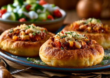 Нежнее котлет и вкуснее запеканки: оригинальный ужин из картошки и фарша — мясные ватрушки