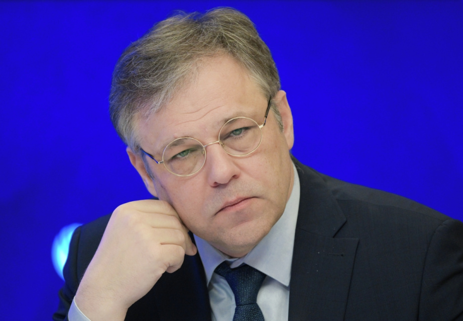 Родион Мирошник на пресс-конференции, посвященной докладу Международного общественного трибунала по преступлениям украинских неонацистов