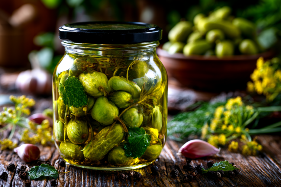Маринованные огурцы без уксуса (с лимонной кислотой)