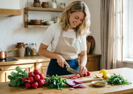 Легко, вкусно, полезно: 3 салата с редисом на каждый день