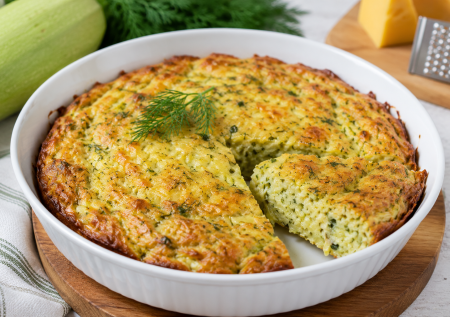 Берем 1 кабачок, яйца и сыр: готовим пирог «Летний» — простой и вкусный, приживается на кухне на весь теплый сезон