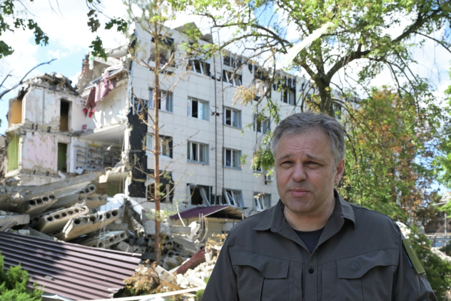 Родион Мирошник совместно с представителями Международного комитета Красного Креста (МККК) и региональным Обществом Красного Креста в ЛНР посетили место трагедии в Старобельске