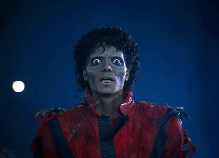 Видеоклип Майкла Джексона на песню Thriller