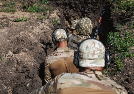 Боец рассказал о фортификациях ВСУ из мешков с песком в ДНР