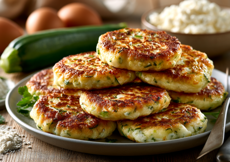 Объединяю кабачок, яйца, творог — и вкусно худею: белковые оладушки — на завтрак и вместо ужина