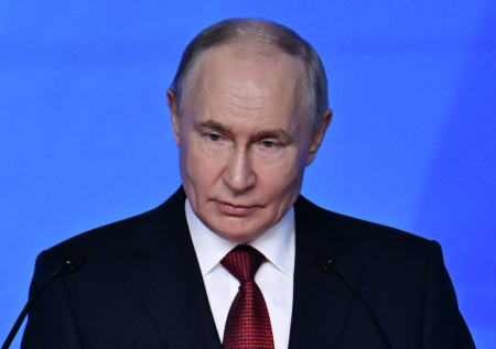 Путин внес правки в свою речь перед выступлением