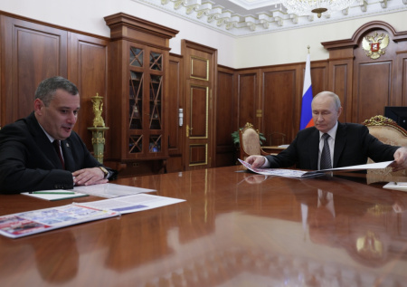 Путин заявил о росте экономического сектора в Курской области