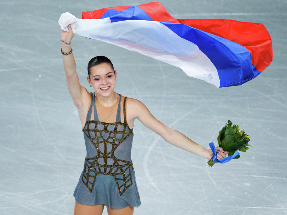Аделина Сотникова на XXII Зимних Олимпийских играх в Сочи