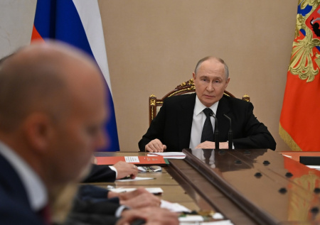 Путин собрал Совбез России на новое оперативное совещание