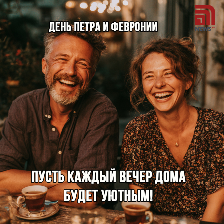 Скачать картинку бесплатно и поздравить с Днем Петра и Февронии