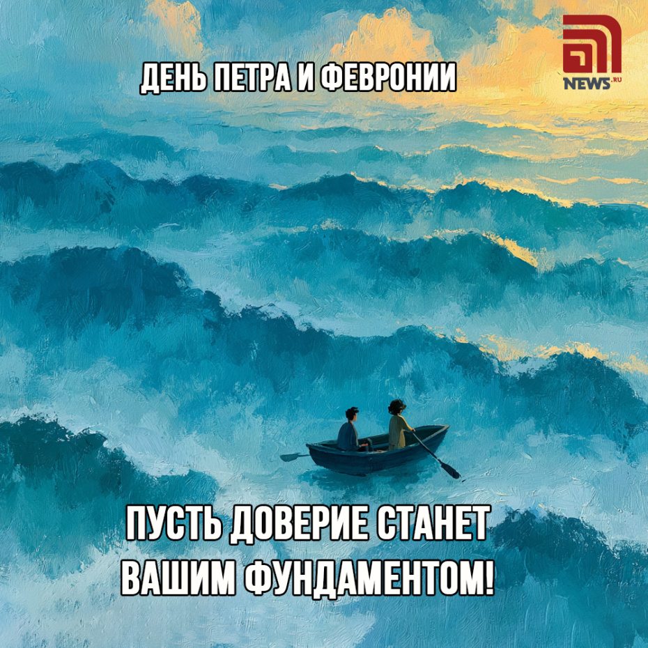 Картинки для мессенджеров с Днем Петра и Февронии
