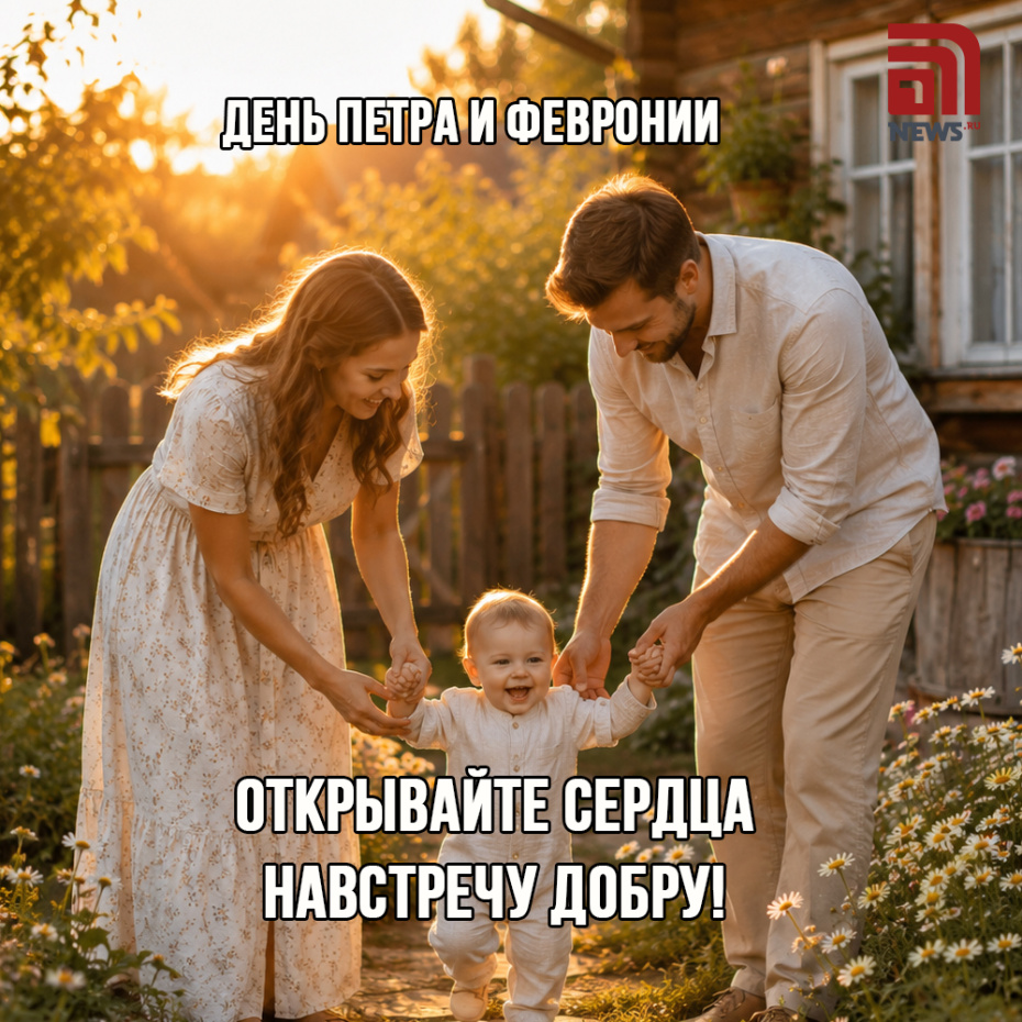 Бесплатные картинки для коллег ко Дню Петра и Февронии
