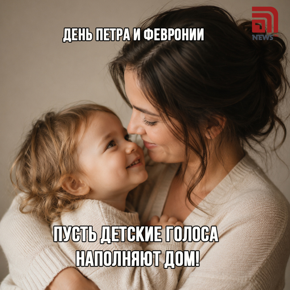 Скачать открытку поздравить с Днем Петра и Февронии