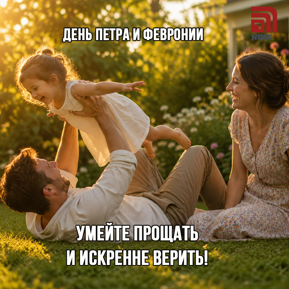 Поздравить друзей с Днем Петра и Февронии картинкой