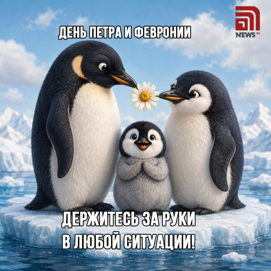 Скачать открытки ко Дню Петра и Февронии бесплатно