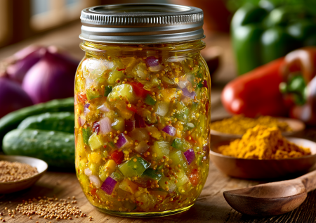 Релиш из огурцов: соус на зиму вместо кетчупа — к мясу, рыбе, хот-догам и бургерам