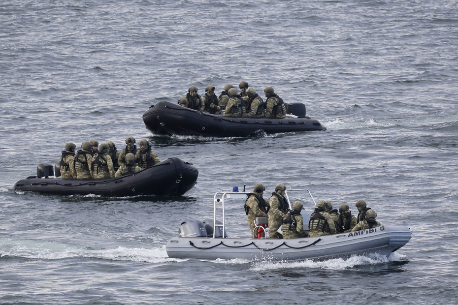 Учения НАТО в Балтийском море