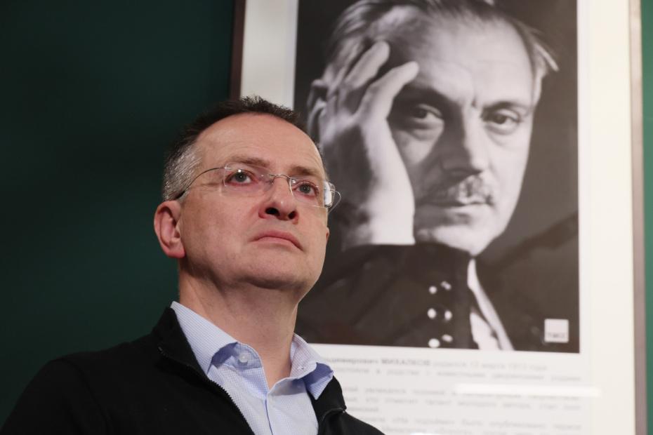 Владимир Мединский на открытии кабинета С. В. Михалкова в штаб-квартире Союза писателей России