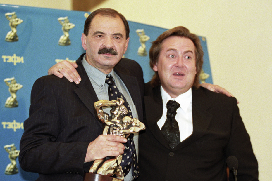 Юрий Стоянов и Илья Олейников, 2001 год