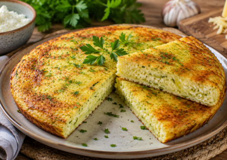 Духовку не включаю: пирог на сковороде из кабачка, сыра и творога — вкусно и просто