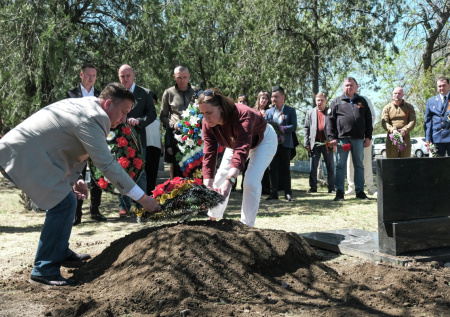 В Ленинградской области перезахоронили останки 543 узников концлагеря