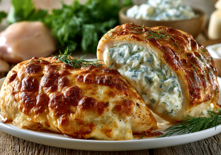 Беру пачку творога и начиняю грудку — такой вкусной курочки в жизни не ела: супербелковый ужин