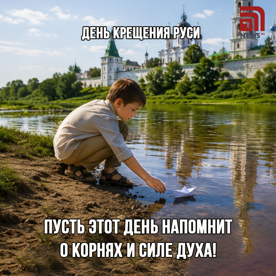 Открытки и картинки на День Крещения Руси