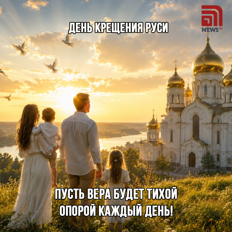 День Крещения Руси. Бесплатные открытки для ВК